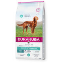 Suaugęs viščiukas jautraus virškinimo šunims 12 kg, Eukanuba