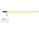 Toy for cats playing rod with plush mouse, 100 cm, Trixie