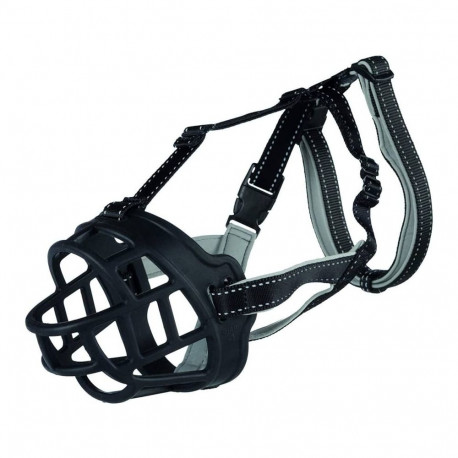 Muzzle Flex muzzle, silicone, S, black