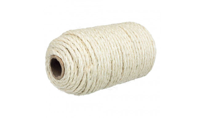 Sisal rope on a roll, 50 m/ø 4–6 mm