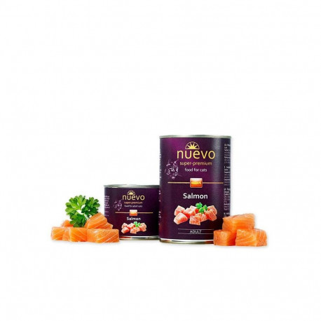 Complete (wet) feed cat adult Salmon 200g, Nuevo