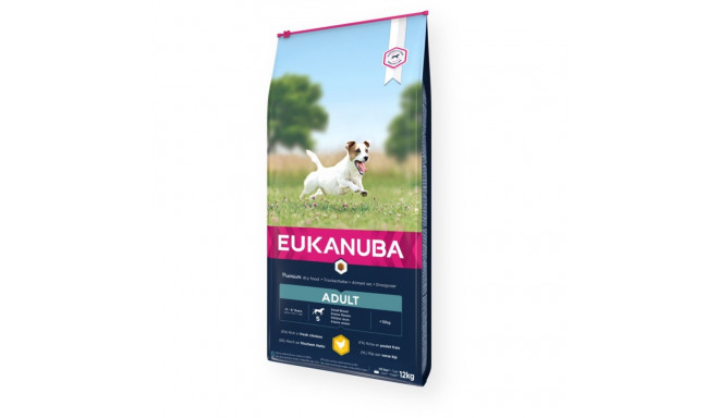 EUKANUBA Adult с курицей мелким собакам 12 кг