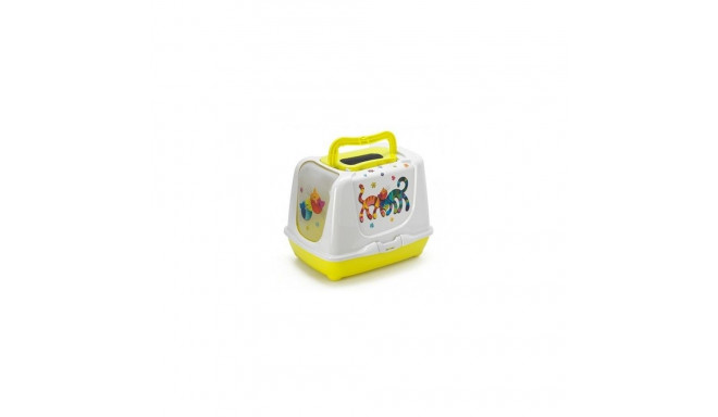 Cat litterbox Trendy Cat 50 friends forever green