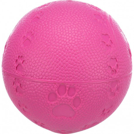 Mänguasi koertele Pall, looduslikust kummist, ø 6 cm juhuslik värv