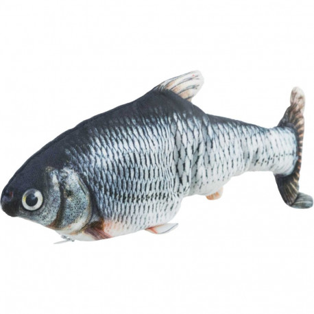 Žaislas katėms raityti žuvis, audinys, katžolė, 30 cm, Trixie