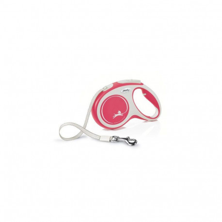 Jalutusrihm flexi New Comfort M Lint 5m punane