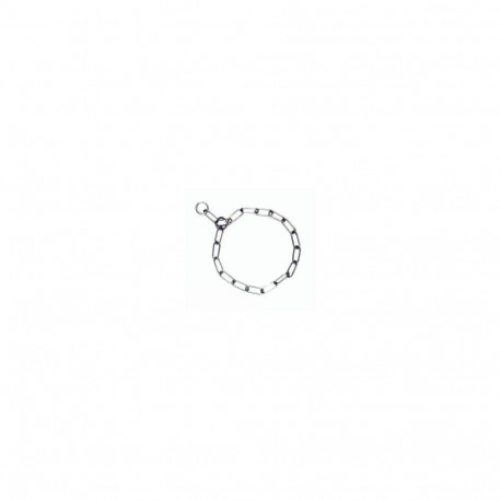 Choke collar long link 4mm 62cm