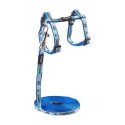 Cat harness with leash nightcat blue floral 24-40cm/1.8m, Rogz