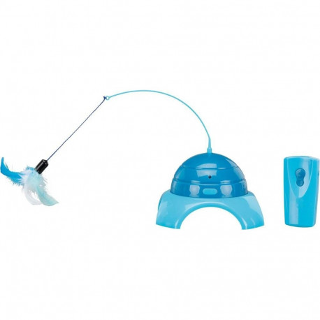 Mänguasi kassidele püüdke mind mootori ja puldiga, ø 15 × 21 cm, Trixie