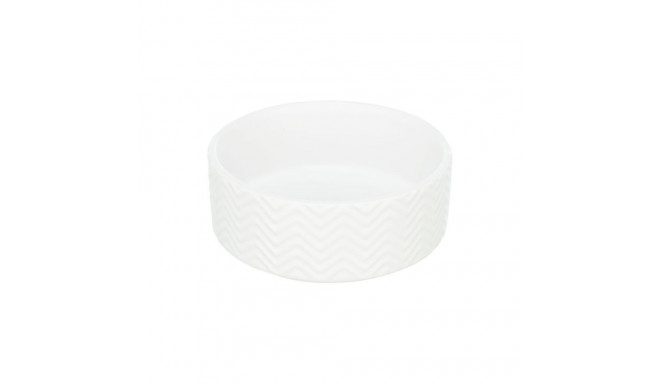 Bowl, ceramic, 0.4 l/ø 13 cm, white, Trixie