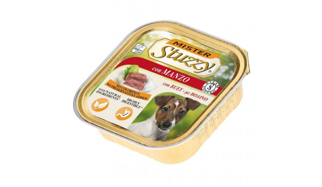 Complete (wet) feed  dog 150gr. alu tray beef, Stuzzy