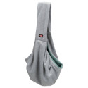 Carrier-bag Junior 22x20x60cm light grey/mint