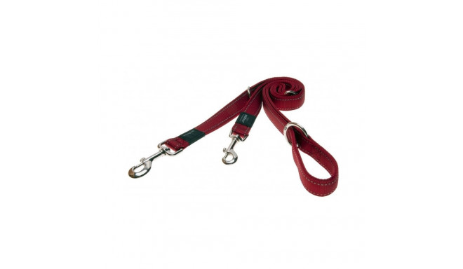 Jalutusrihm Rogz Utility Medium 16mm Snake, punane helkur