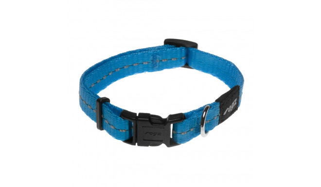 Collar Fanbelt 20mm/34-56cm turquoise blue, Rogz