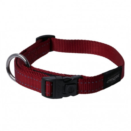 Collar Fanbelt 20mm/34-56cm, red, Rogz