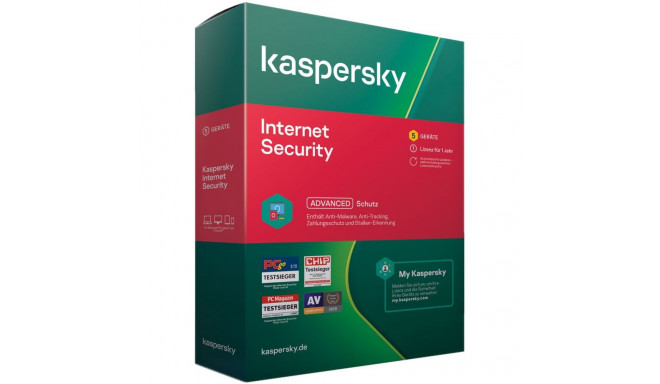 "Kaspersky Internet Security - 3 Devices, 1 Year - Box"