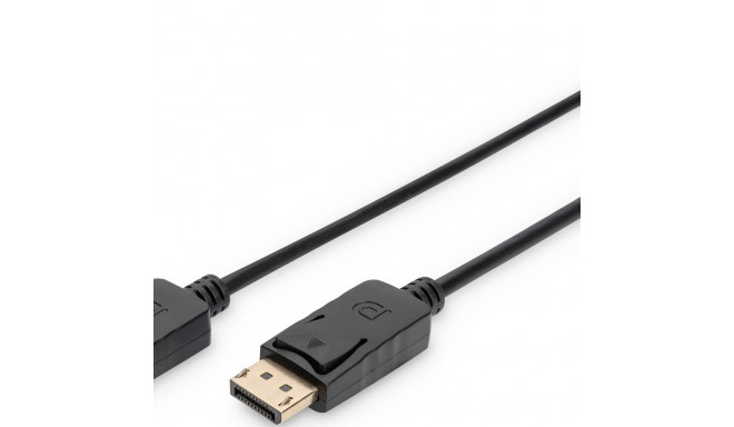 "Digitus DisplayPort 1.2 (ST-ST) 3m Anschlusskabel 4K Schwarz"