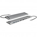 "LogiLink UA0373 USB-C 11-in-1 PD 100W DockingStation Silber"