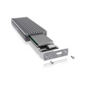 "ICY BOX IB-1817M-C31 M.2 NVMe Gehäuse USB-C 3.1 M-Key Sockel Aluminium"