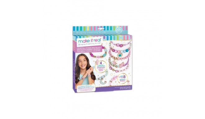 MAKE IT REAL Käevõrude DIY komplekt, kivikesed