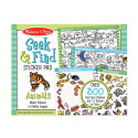 MELISSA & DOUG Seek & Find Sticker Pad - Animal