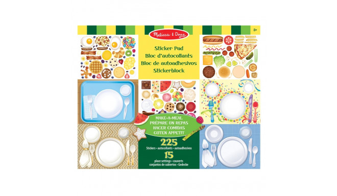 MELISSA & DOUG альбом с наклейками Make-a-Meal