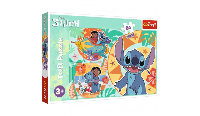 TREFL DISNEY STITCH Maxi puzzle, 24 pcs