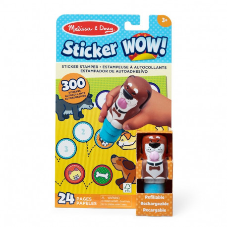 MELISSA & DOUG Sticker WOW! kleebiste tegevuskomplek Koer