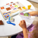 MELISSA & DOUG Magnētiskā koka puzle - spēļu komplekts, saldējums