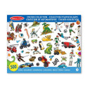 MELISSA & DOUG kleebisteraamat sinine