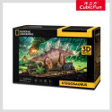 CUBIC FUN National Geographic 3D Puzle Stegozaurs