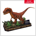 CUBIC FUN National Geographic 3D Puzle Velociraptors