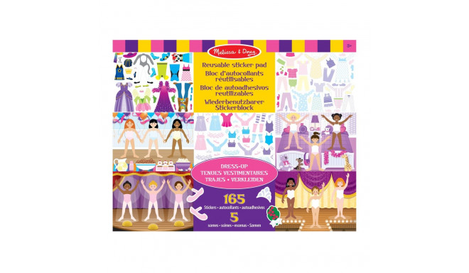 MELISSA & DOUG Uzlīmju albums "Dress Up"
