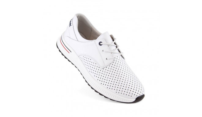 Filippo W PAW505 leather sports shoes, white (36)