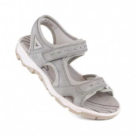 Comfortable Rieker W RKR674 sandals gray (38)