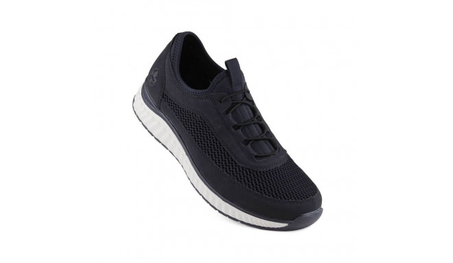 Comfortable Rieker M RKR657 shoes, navy blue (40)