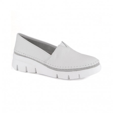 Filippo W PAW513B leather shoes, white (40)