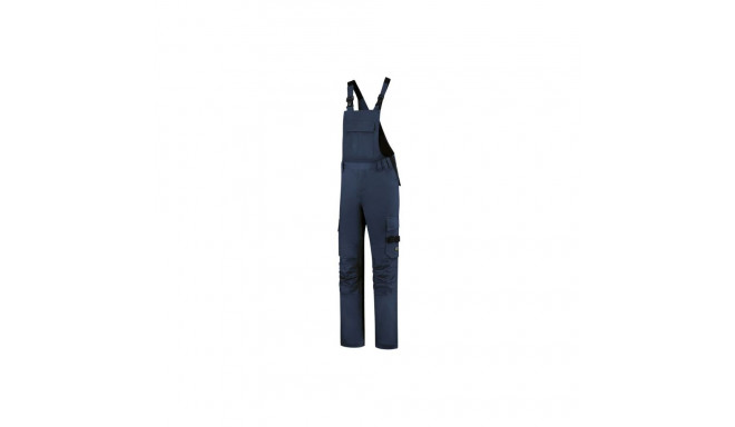 Rimeck Bib & Brace Twill Cordura M MLI-T67T2 Navy Blue Work Trousers (58)