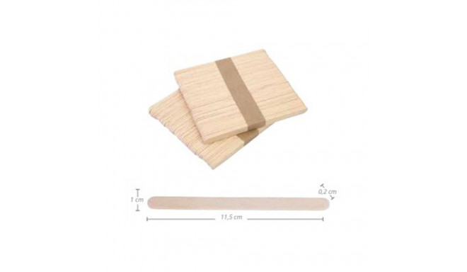 EUROSTIL MADERA BOLSA DE ESPATULAS 115X110MM PACK 100UN