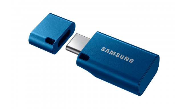 USB raktas SAMSUNG TYPE-C 128GB, iki 400MB/s, USB 3.1, mėlynas, MUF-128DA/APC