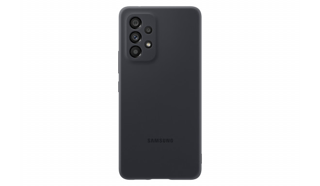 Samsung kaitseümbris Galaxy A53 5G 2022 Silicone Cover, must