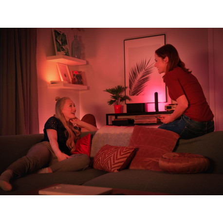 Išmanioji lempa PHILIPS Hue Lightbar 42 W 2000-6500, 2 vnt., baltos spalv.