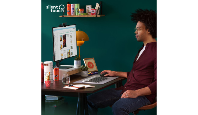 Pelė LOGITECH M650, bevielė, juoda