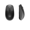 Pelė LOGITECH M190 Full-size, belaidė, juoda