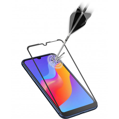 Huawei ekraanikaitse Y6 2019 / Y6S karastatud klaas, must