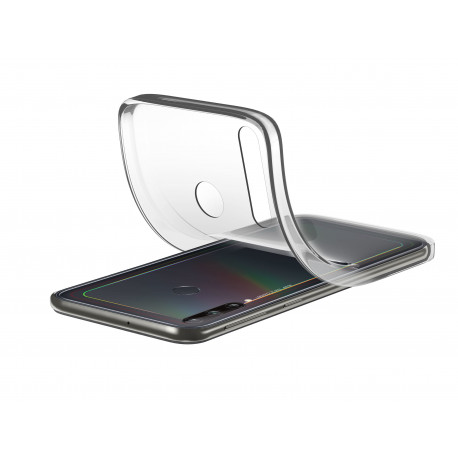 Dėkliukas Cellularline SOFT Huawei P40 Lite/Y7P, nugarėlė, skaidrus