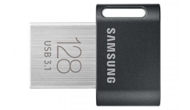 USB raktas SAMSUNG FIT Plus MUF-128AB/APC 128 GB USB 3.1 Black/Silver