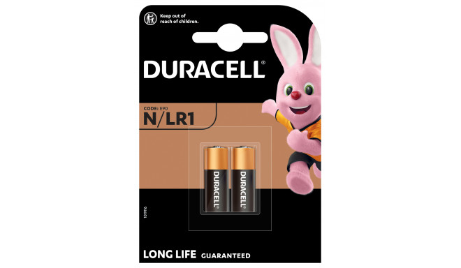 Elementai DURACELL LR1(N), 2vnt, alkaline, 1,5V