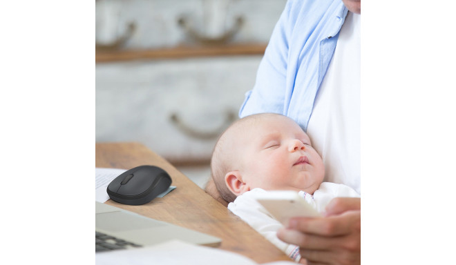 Pelė LOGITECH, belaidė, M220 black (910-004878)