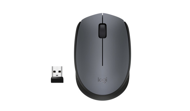 Pelė LOGITECH, belaidė, M170 grey (910-004642)